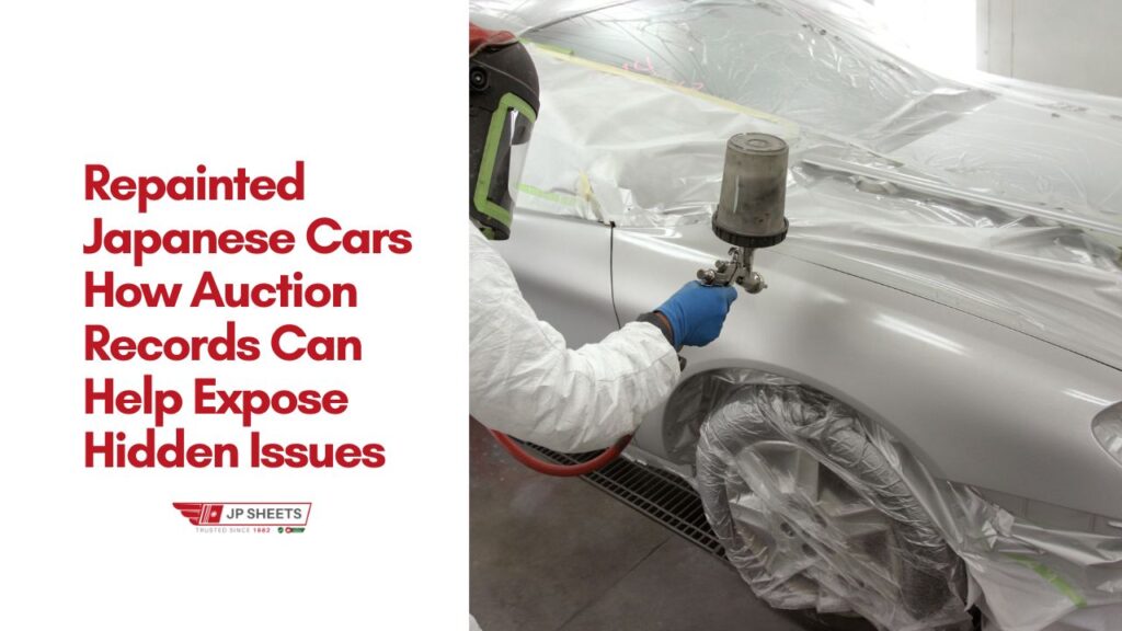 Repainted Japanese Cars: How Auction Records Can Help Expose Hidden Issues 5 Repainted Japanese Cars How Auction Records Can Help Expose Hidden Issues