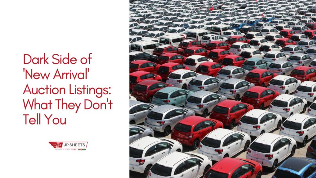 New Arrival Cars at Japanese Auctions: Hidden Risks You Must Check 2 Dark Side of 'New Arrival' Auction Listings What They Don't Tell You